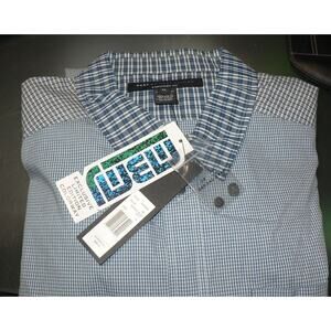 Marc by Marc Jacobs Long Sleeve Shrunken Fit Button Down in Coronet Blue XL $258